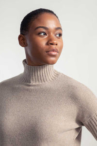 Erminia turtleneck sweater - Regenerated cashmere