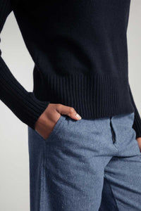 Erminia turtleneck sweater - Regenerated cashmere