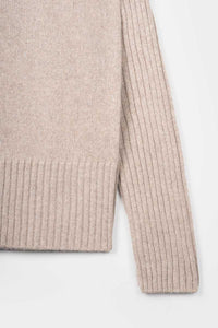 Maglia a collo Alto Erminia - Cashmere rigenerato