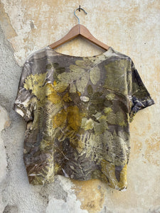 Short sleeve T-Shirt - Ecoprint - Woman