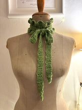 Load image into Gallery viewer, Victoria Mini Scarf Ruffle - Crochet Wool
