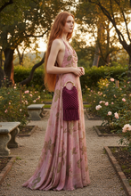 Carica l'immagine nel visualizzatore di Gallery, Calipso Midi Mirtillo tracolla naturale
