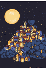 Carica l'immagine nel visualizzatore di Gallery, Close-up Luna e Stelle
