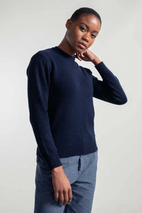 Maglia girocollo Edda - Cashmere rigenerato