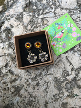 Load image into Gallery viewer, Avalon Earrings - Yellow Sun
