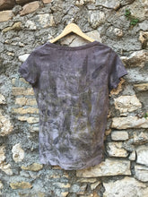 Carica l&#39;immagine nel visualizzatore di Gallery, T-Shirt  maniche corte - tinture vegetali - Donna
