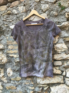 T-Shirt  maniche corte - tinture vegetali - Donna