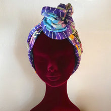 Load image into Gallery viewer, Moldable Turban Headband illustrated
