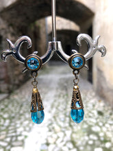 Load image into Gallery viewer, Earrings &quot;Ginevra&quot; collection - Bohemian Crystals and Glass - Golden
