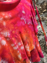 Load image into Gallery viewer, Top Splendore and Lola Skirt Suit - 100% hand dyed bamboo silk - Orchidea
