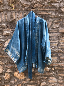 Kimono - Italian Linen - Vegetable Dye Indigo