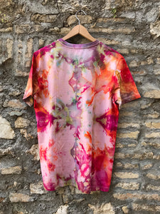 Unisex T-Shirt organic cotton - Kanoko Shibori Hand-dyed