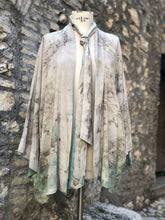Load image into Gallery viewer, Kimono and Skinny Scarf - hand-dyed Bamboo
