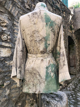 Load image into Gallery viewer, Kimono and Skinny Scarf - hand-dyed Bamboo
