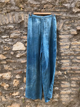Carica l&#39;immagine nel visualizzatore di Gallery, Pantaskirt - Extra Pantaloni Palazzo - Lino Italiano Indaco
