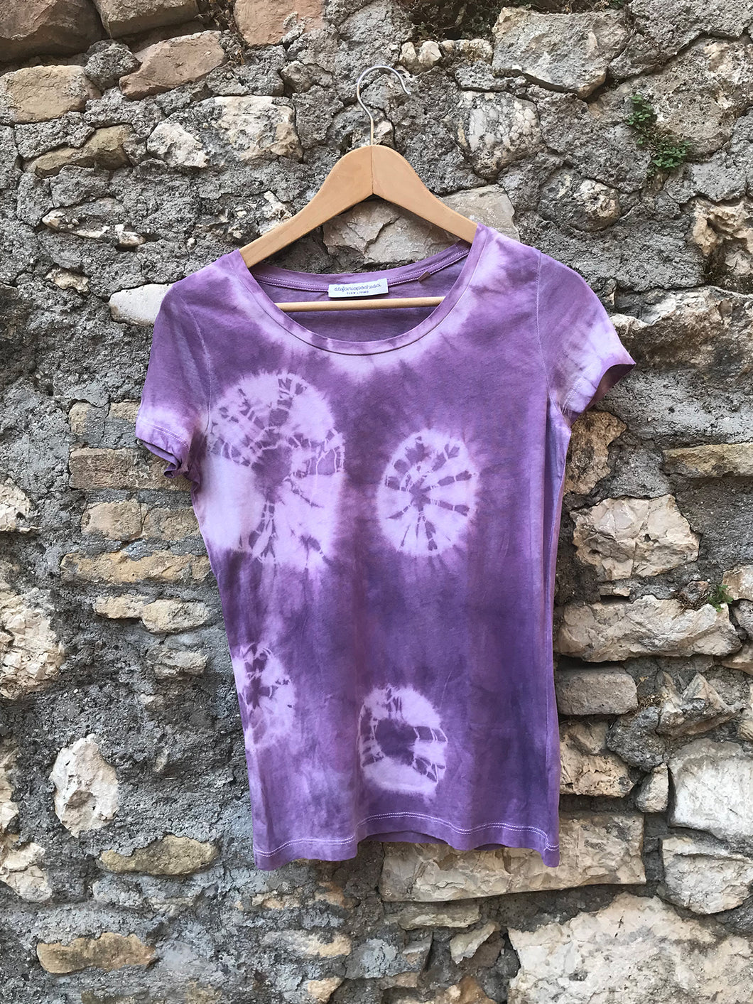 Short-sleeved T-Shirt - vegetable dyes - Woman