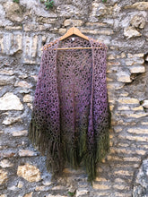 Cargar imagen en el visor de la galería, Maxi Chal Crochet Boho - Frida&#39;s Wings 
