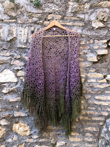 Maxi Chal Crochet Boho - Frida's Wings 
