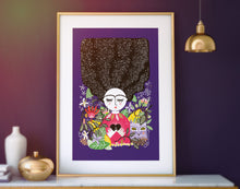 Load image into Gallery viewer, Poster The Space of the Heart - Illustration Stars Universe A3
